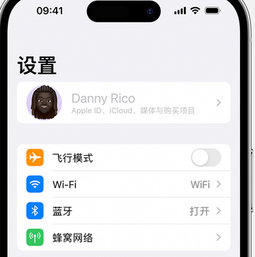 弥勒appleID维修服务iPhone设置中Apple ID显示为灰色无法使用 